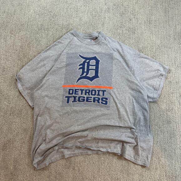 Gray Detroit Tigers MLB T-Shirt - Picture 1 of 5